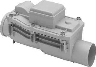 Viega Rückstausicherung 4987.1 in 100mm Kunststoff grau – Bild 2