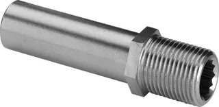 Viega Einsteckstück 8019.21 in 90mm x R1/2 Messing – Bild 2