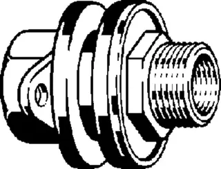 Viega Wanddurchführung 3427 in Rp1/2 x 30mm x Rp1/2 x G3/4 Rotguss – Bild 3