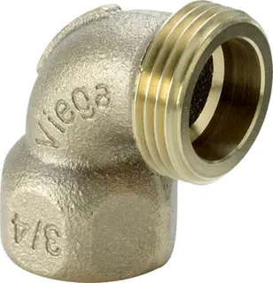 Viega Winkel 2255-713 in G1 1/4 x Rp1 Rotguss