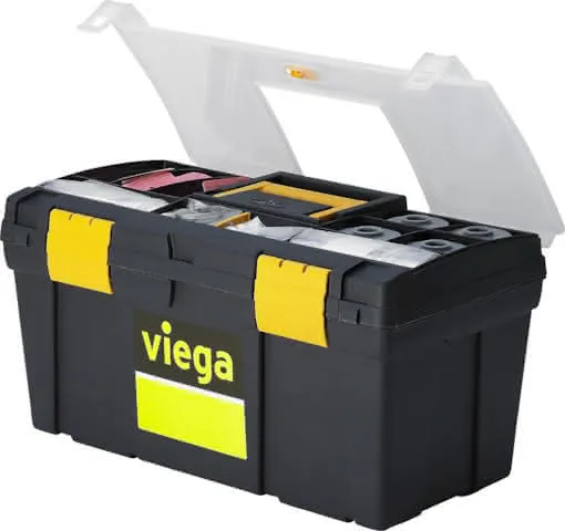 Viega Koffer 8310.9-364 in 510x260x245mm Kunststoff grau