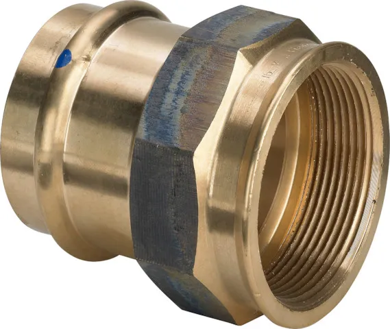 Viega Übergangsstück mit SC Sanpress 2212LF in LABS-frei in 22mm x Rp3/4 Sibr