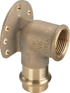 Viega Wandscheibe mit SC 2225.5LF in LABS-frei in 22mm x Rp1/2 Rotguss