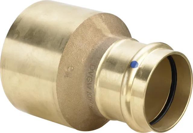 Viega Reduzierstück SC Sanpress 2215.1XLLF in LABS-frei in 76,1x54mm Rg
