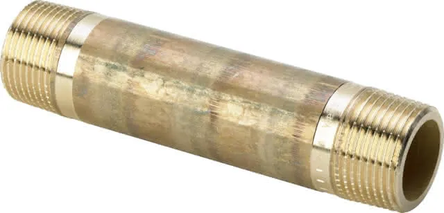 Viega Langnippel 3530 in R2 x 80mm Rotguss