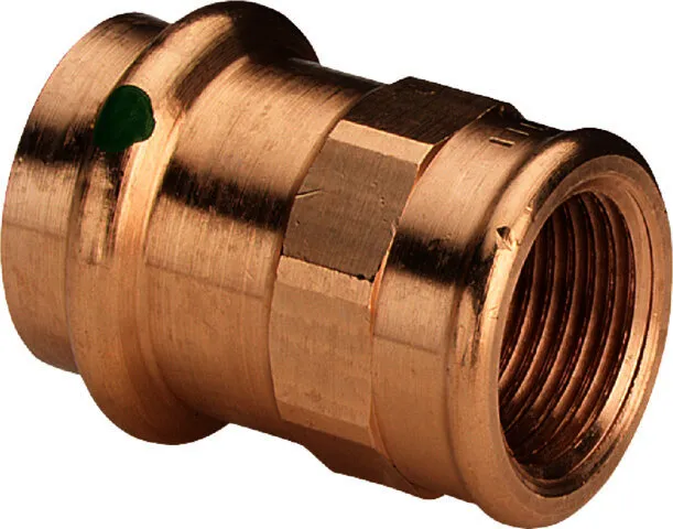 Viega Übergangsstück mit SC Sanpress 2212 in 14mm x Rp1/2 Siliziumbronze