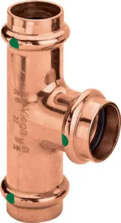 Viega T-Stück mit SC Profipress 2418 in 28x15x28mm Kupfer