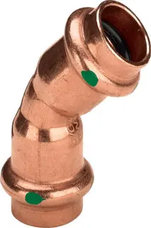 Viega Bogen 45 Grad mit SC Profipress 2426 in 15mm Kupfer