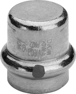 Viega Verschlusskappe mit SC Profipress 2456 in 35mm Kupfer – Bild 2