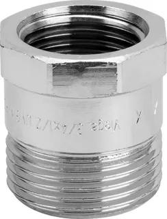 Viega Reduziernippel 3244 ohne Innenkonus in G1 x Rp3/4 Rotguss – Bild 2