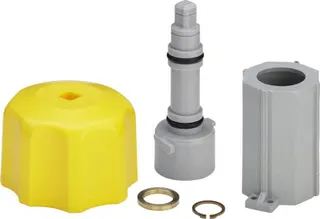 Viega Drehgriff 4986.343 aus Kunststoff grau
