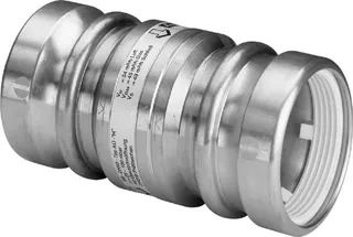 Viega Gasströmungswächter Typ A-Ü 9653.1 in 40mm Rotguss – Bild 2