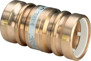 Viega Gasströmungswächter Typ A-Ü 9653.1 in 63mm Rotguss