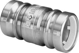 Viega Gasströmungswächter Typ C-Ü 9655.1 in 32mm Rotguss – Bild 2