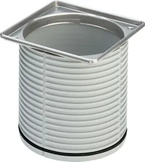 Viega Aufsatzrahmen Advantix 4949.1 in 150x150 Chromnickelstahl