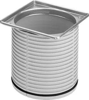 Viega Aufsatzrahmen Advantix 4949.1 in 150x150 Chromnickelstahl – Bild 2