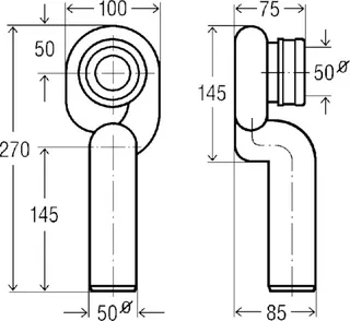 Viega Absaugeformstück 3233.8 in 50mm Kunststoff weiß – Bild 4