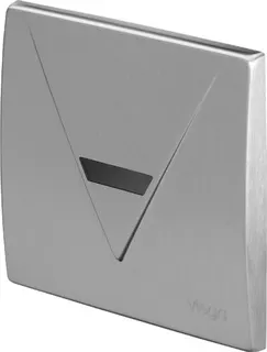 Viega Abdeckplatte VfL 1 8128.46 in 150x135mm Messing verchromt – Bild 2