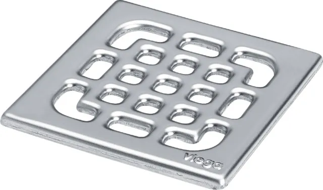 Viega Rost 4933.3 verschraubbar in 94x94x5mm Chromnickelstahl