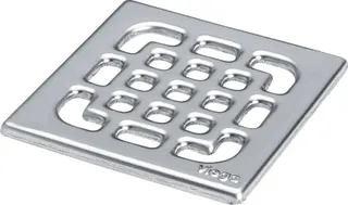 Viega Rost 4933.3 verschraubbar in 94x94x5mm Chromnickelstahl