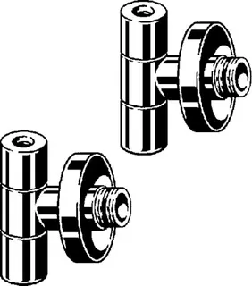 Viega Eckventilset Eleganta 5788.45 in G1/2 Messing verchromt – Bild 3