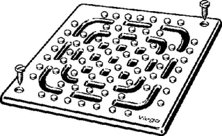 Viega Rost 4933.6 in 143x143mm Edelstahl rutschhemmend – Bild 3