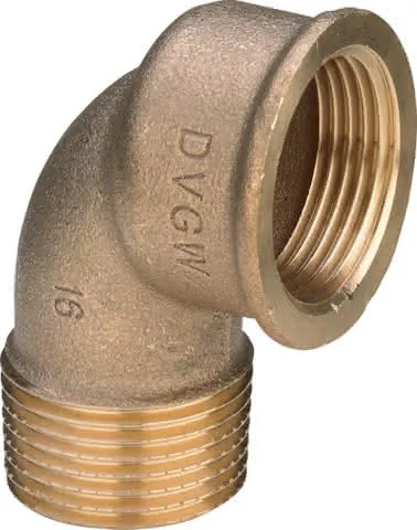 Viega Winkel 90 Grad 3092.1 in R1 x Rp1 Rotguss