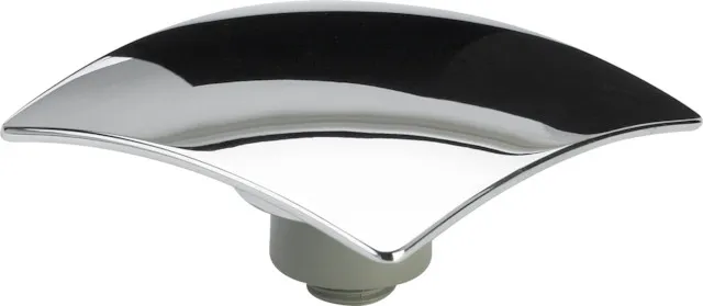 Viega Haube 5434.9 in Messing / verchromt