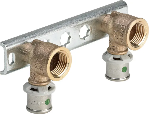Viega Montageeinheit Sanfix P 2170.8 in 16mm x Rp1/2 Rotguss