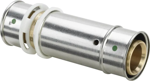 Viega Schiebemuffe mit SC Sanfix P 2115.3 in 32mm Rotguss