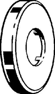 Viega Rosette 5788.49 in 60 x 12 x 23mm, Messing/verchromt – Bild 3