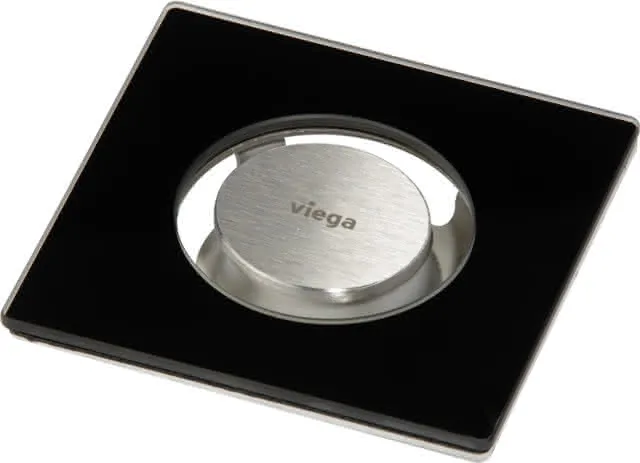 Viega Designrost Modell 4976.11 in 100mm Edelstahl
