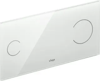 Viega WC Betätigungsplatte 8352.12 in 271 x 140mm, Glas/schwarz – Bild 3