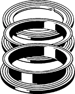 Viega Profildichtung 6961.95 in 116 x 15mm, Gummi/schwarz – Bild 3