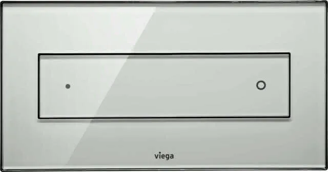 Viega WC Betätigungsplatte Visign for Style 12 8332.4 in klar/grau