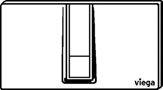 Viega Betätigungsplatte Visign for Style 14 8334.1 in edelmatt – Bild 4
