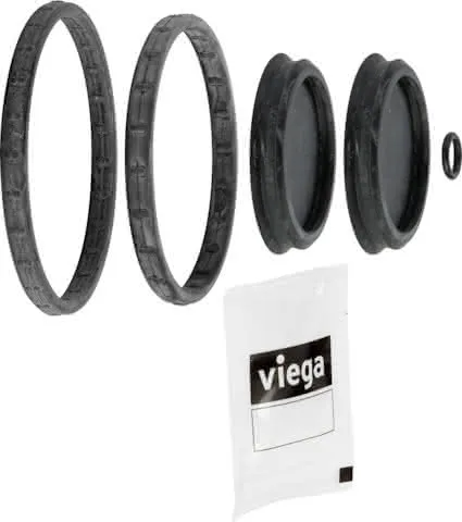 Viega Dichtungsset 4995.94 in DN50 Kunststoff schwarz