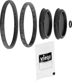 Viega Dichtungsset 4995.94 in DN50 Kunststoff schwarz – Bild 2