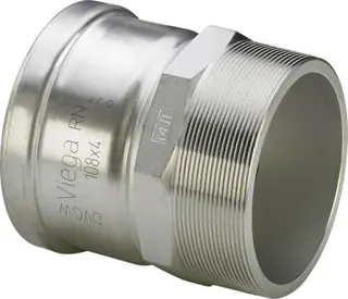 Viega Übergangsstück Sanpress Inox XL 2311XL in 108,0mm x R4AG Edelstahl