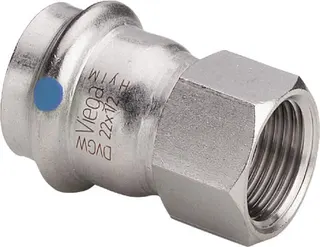 Viega Übergangsst. mit SC Sanpress Inox 2312LF in LABS-frei in 22mm x Rp1/2