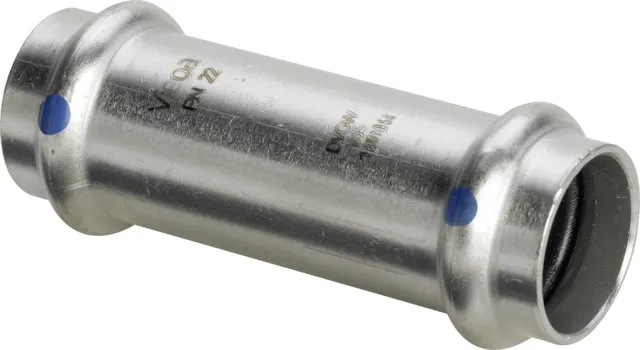 Viega Schiebemuffe mit SC Sanpress Inox 2315.5LF in LABS-frei in 28mm