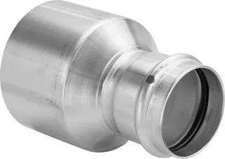 Viega Reduzierstück mit SC Sanpress Inox 2315.1XLLF in LABS-frei in 88,9x54mm – Bild 2