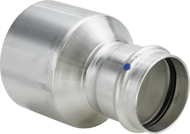 Viega Reduzierstück mit SC Sanpress Inox 2315.1XLLF in LABS-frei in 88,9x54mm
