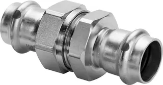 Viega Verschraubung mit SC Sanpress Inox 2360LF in LABS-frei in 35mm – Bild 2