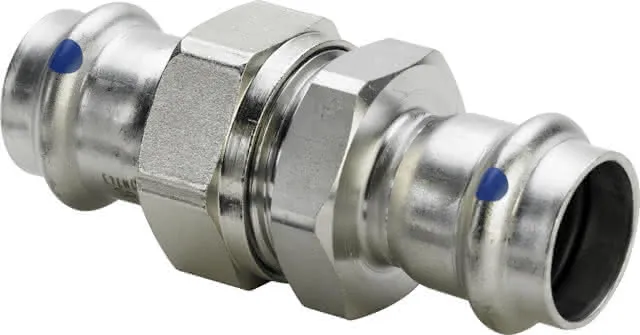 Viega Verschraubung mit SC Sanpress Inox 2360LF in LABS-frei in 18mm