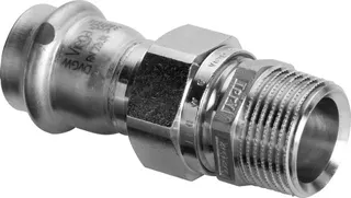 Viega Verschraubung mit SC Sanpress Inox in 2365LF in LABS-frei in 54mm x G2 – Bild 2
