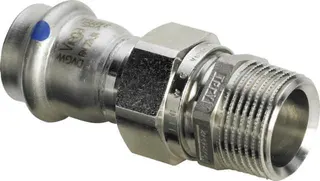 Viega Verschraubung mit SC Sanpress Inox in 2365LF in LABS-frei in 42mm x G1 1/2