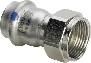 Viega Verschraubung mit SC Sanpress Inox in 2363LF in LABS-frei in 28mm x G1