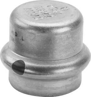 Viega Verschlusskappe SC Sanpress Inox 2356LF in LABS-frei in 35mm – Bild 2