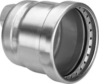 Viega Verschlusskappe Sanpress Inox XL 2356XL in 64,0 x Rp3/4 Edelstahl – Bild 2